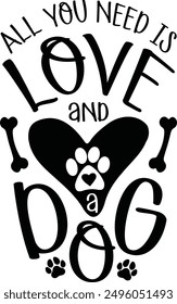 Printable Dog Lover T-Shirt Designs