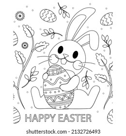 Printable Easter coloring Pages For Kids 