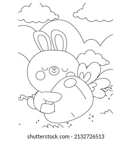Printable Easter coloring Pages For Kids 