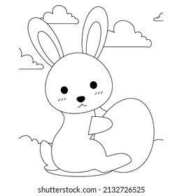 Printable Easter coloring Pages For Kids 