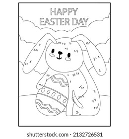 Printable Easter coloring Pages For Kids 