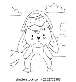 Printable Easter coloring Pages For Kids 