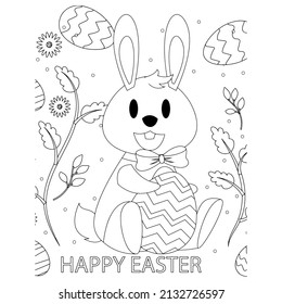 Printable Easter coloring Pages For Kids 