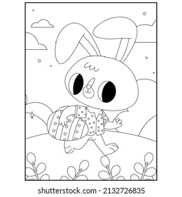 Printable Easter coloring Pages For Kids 