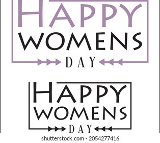 printable and editable Happy Women's Day T-shirt design