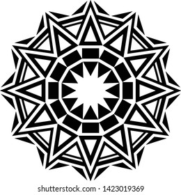 Printable mini mandala for any kind of your design purposes, such as logo, coloring book, sticker, fabric, t shirt, pillow case, wall decoration, etc.