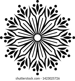 Printable mini mandala for any kind of your design purposes, such as logo, coloring book, sticker, fabric, t shirt, pillow case, wall decoration, etc.