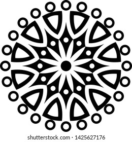 Printable mini mandala for any kind of your design purposes, such as logo, coloring book, sticker, fabric, t shirt, pillow case, wall decoration, etc.