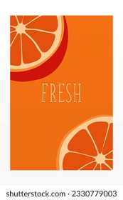Printable Modern Funny Kitchen Poster. Fruit Wall Art Decoration. Scandinavian Fruit Wall Decor Poster