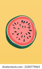 Printable Modern Funny Kitchen Poster. Fruit Wall Art Decoration. Scandinavian Fruit Wall Decor Poster