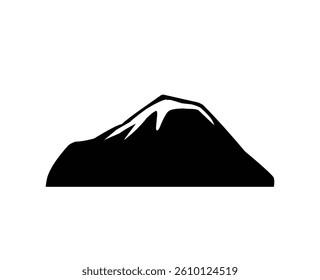 printable mountain icon symbol for logo  and element design