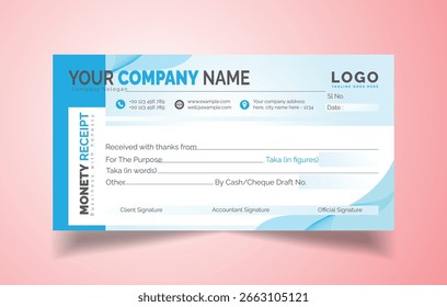 Printable Payment Receipt Template for Business