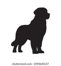 Printable and Scalable Dog Silhouette for Large and Small Projects - Dog Vector - Dog Icon
