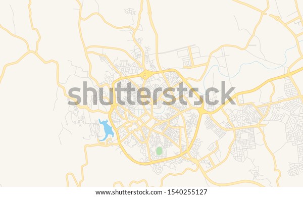 Printable Street Map Abha Saudi Arabia 1540255127   Printable Street Map Abha Saudi 600w 1540255127 