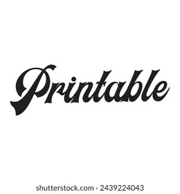 printable text on white background.