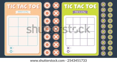 Printable Tic Tac Toe Paper Game