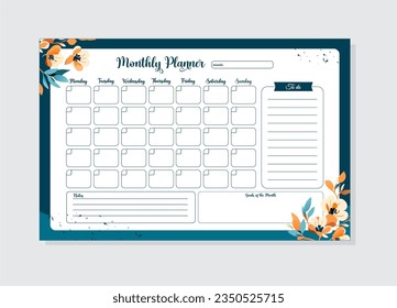 Printable Weekly planner templates to customize