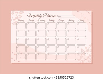 Plantillas de planificación semanales imprimibles para personalizar