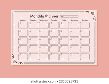 Printable Weekly planner templates to customize