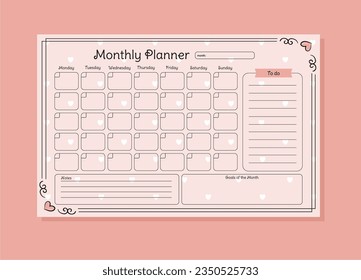 Printable Weekly planner templates to customize