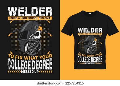 Printable Welding Tshirt Template | Welding Tshirt Design For Welders