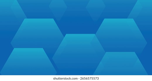 PrintAbstract blue geometric shape background. Eps10 vector VECTOR ILLUSTRATION