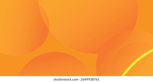 PrintAbstract gradient orange background with circles. Vector illustration VECTOR EPS10