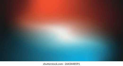 ImprimirResumen multicolor rojo azul púrpura fondo blanco naranja. Fondo de gradiente de grano con lugar para texto. Patrón borroso para su Diseño gráfico, Anuncio, cartel, Vector de la tarjeta eps 10