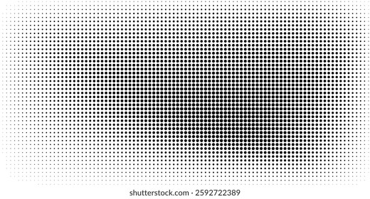 PrintBasic halftone dots effect in black and white color. Halftone effect. Dot halftone. Black white halftone. dots background