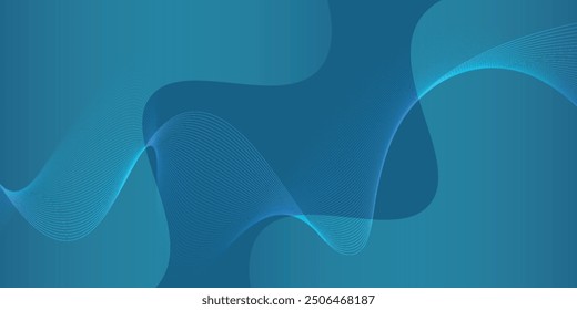 PrintBlue background with abstract box rectangle geometric shapes modern element for banner.
