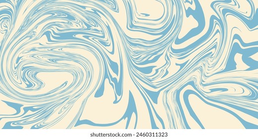PrintColorful abstract brush stroke painting seamless pattern illustration. Modern paint line background in fun summer color.	