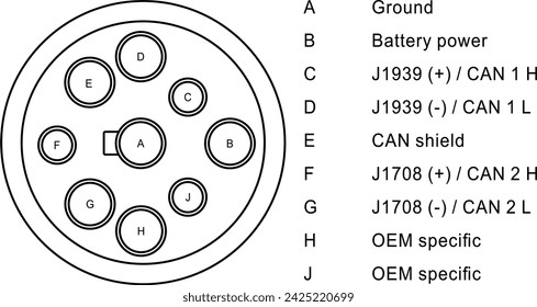 A printed circuit board of an electronic device with components. Vector engineering drawing, Line Art , Vector Tracing