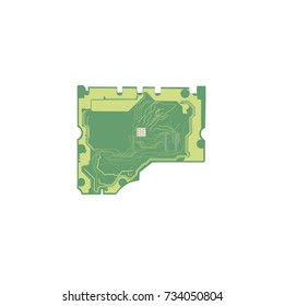 Printed Circuit Board Vector