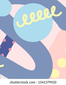 Printed creative template abstract modern art fashionable graphic design for banner, poster, card, cover, invitation, posters, brochure, flyer.