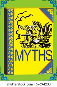 Printed edition. A book on the cover of which depicts a mythical horseman with a sword riding on a horse.