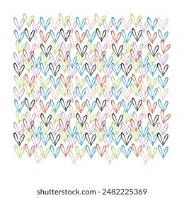  printed taxtile design colourful vector