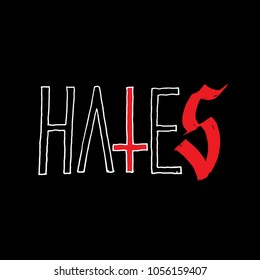 printed tee typography for t shirt printing vector illustration