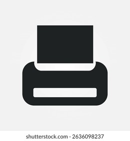 Printer Big Sale Vector Icon Illustrator Design