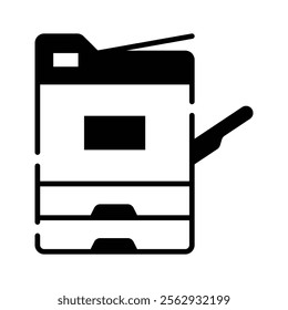 A printer or copier machine icon, representing printing or document duplication