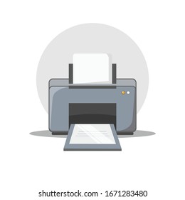 printer design element for illustration. flat icon. printer. printer 