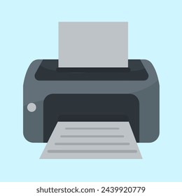 A printer is a device that displays data in printed form, either in the form of text or images graphics, on paper.