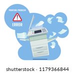 Printer Error Illustration