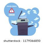 Printer Error Illustration