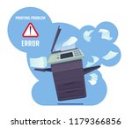 Printer Error Illustration