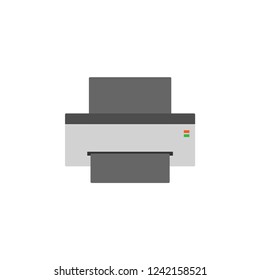 Printer graphic design template vector illustration isolated