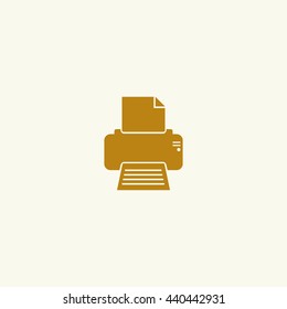 Printer icon.