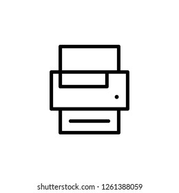printer icon. Can be used for web, logo, mobile app, UI, UX 