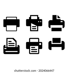 Printer Icon Clipart Vector Illustration Stock Vector (Royalty Free ...