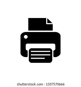 Printer icon. Design sign