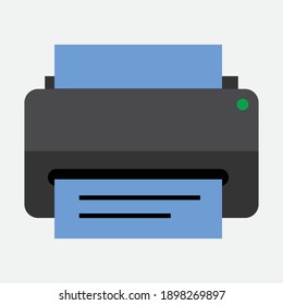 printer icon design vector graphics